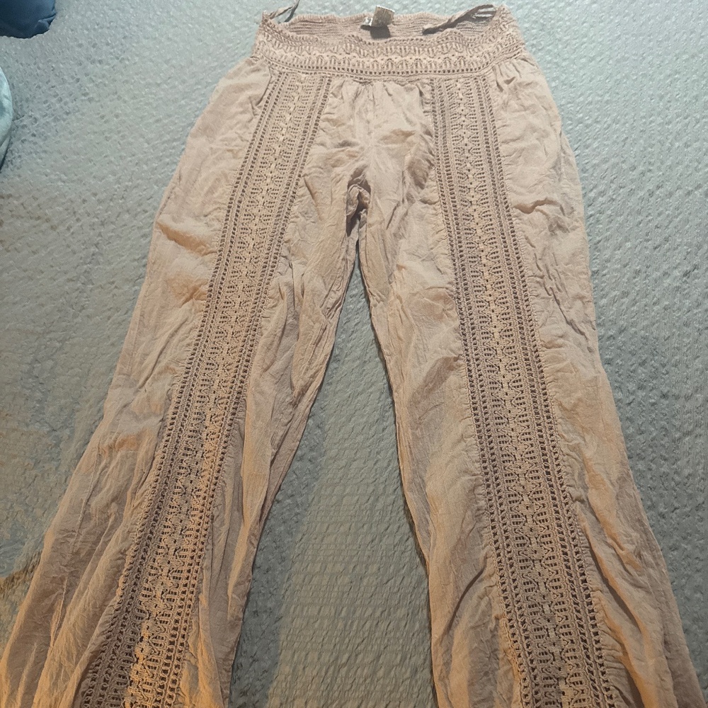 Embroidered pants